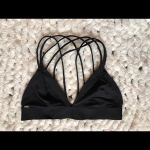 Black bralette